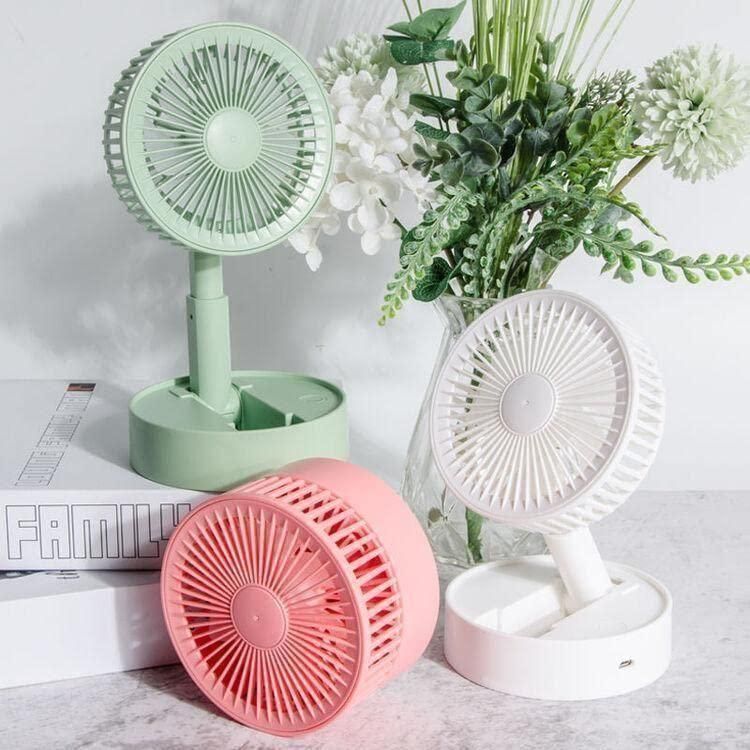 Powerful Rechargeable Table Fan - shops-home.com