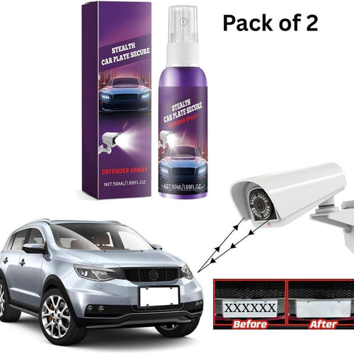 Stealth Car Plate Secure 50Ml  (Pack of 2) - shops-home.com