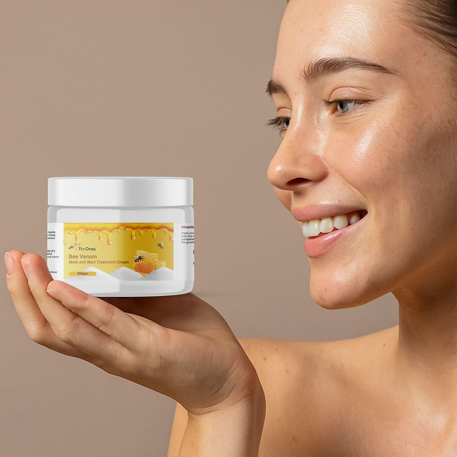 Bee Venom Mole and Wart Treatment Cream 200 gm Pack of 2 - shops-home.com